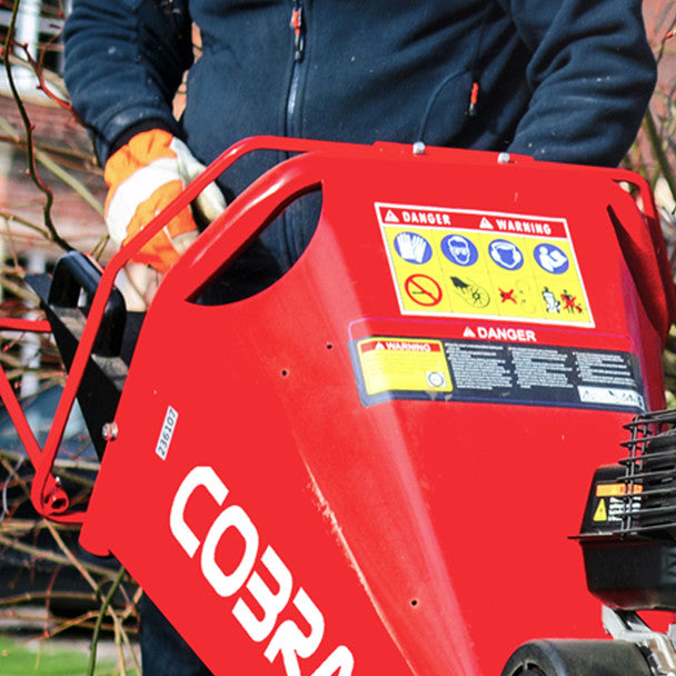 Cobra CHIP650LE 3" Capacity Electric Start Wood Chipper