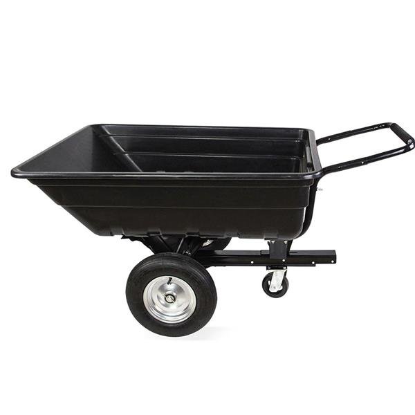 Turfmaster 200KG Push/Tow Dump Cart