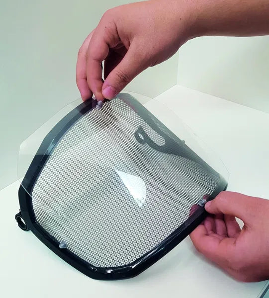 Protos Clip-On Clear Visor