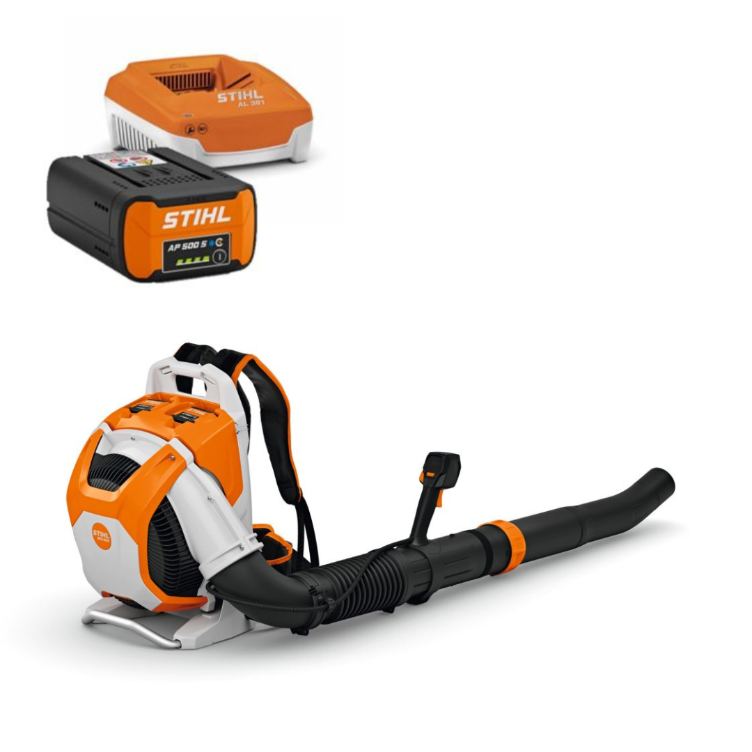 Stihl BRA 600 Cordless Backpack Blower Bundle Inc: 2 X AP 500 S Batteries - AP System