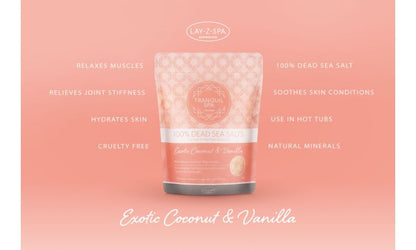 Lay-Z-Spa Tranquil Spa Dead Sea Salts ‑ Coconut & Vanilla