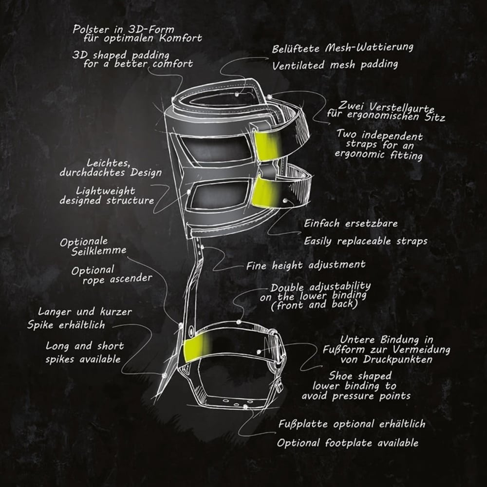 Edelrid Talon Tree Climbing Spikes 43mm
