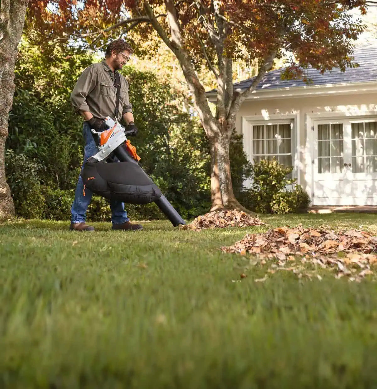 Unleash Yard Efficiency: The STIHL SHA 56 Cordless Blower/Vacuum