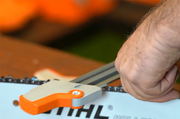 How to Use the Stihl Chainsaw Sharpener