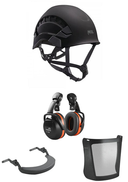 Petzl Vertex Vent Climbing Helmet Bundle