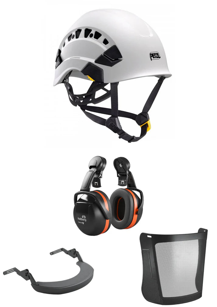 Petzl Vertex Vent Climbing Helmet Bundle