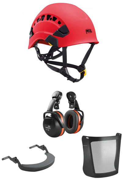 Petzl Vertex Vent Climbing Helmet Bundle