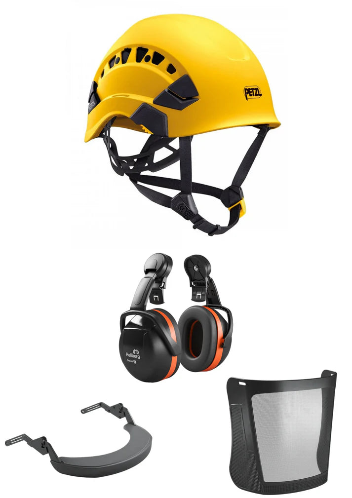 Petzl Vertex Vent Climbing Helmet Bundle