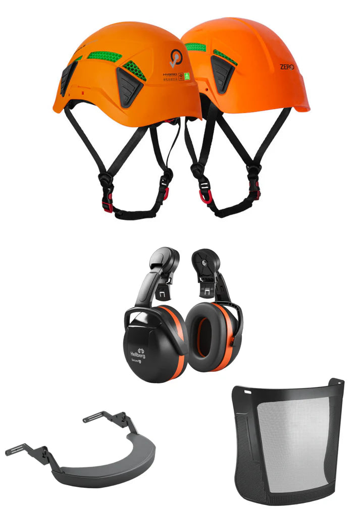 ZERO Pinnacle Zertec Vent Helmet Bundle