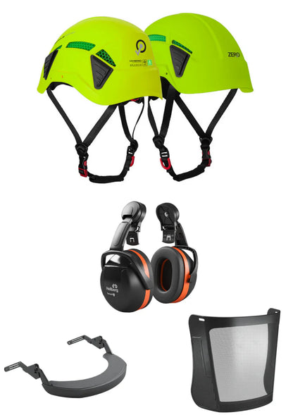 ZERO Pinnacle Zertec Vent Helmet Bundle