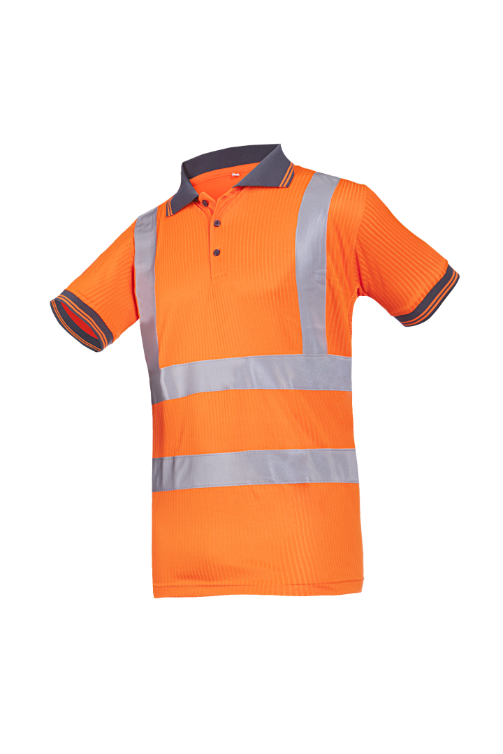 Sioen Molina Hi-Vis Orange Polo Shirt