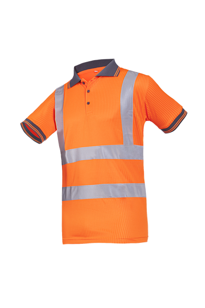 Sioen Molina Hi-Vis Orange Polo Shirt