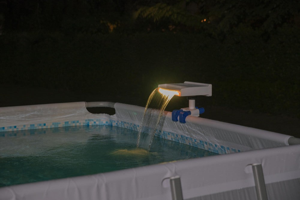 Bestway Flowclear Soothing LED Waterfall, Above Ground Pool Accessory