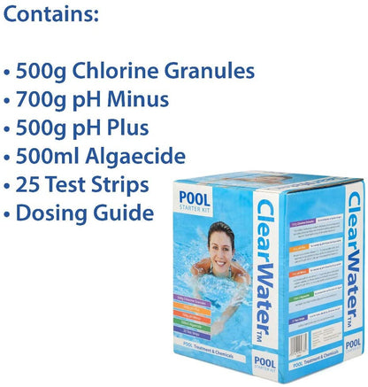 Clearwater Pool Chemical Starter Kit