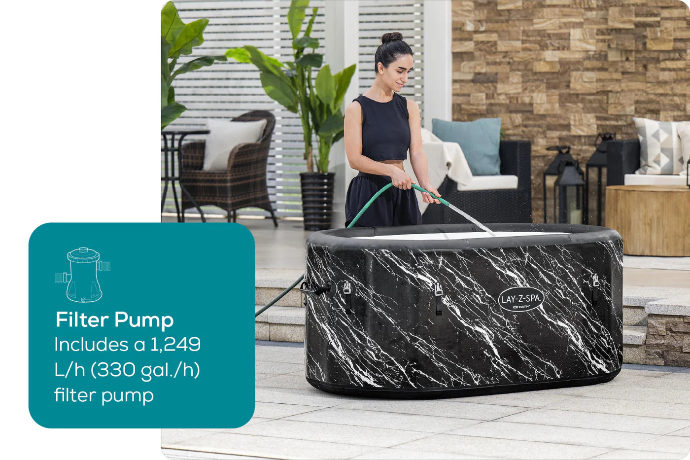 Lay-Z-Spa Glacial Dip™ Tub Pro Ice Bath