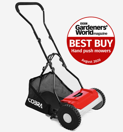 Cobra HM381 15" Hand Mower and Grass Collector