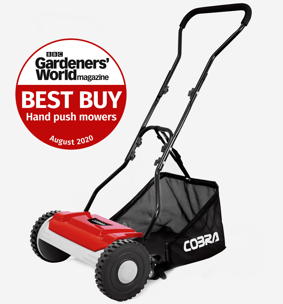 Cobra HM381 15" Hand Mower and Grass Collector