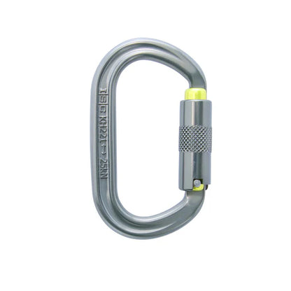 ISC Oval Lemon Titanium 3-Pack Karabiner
