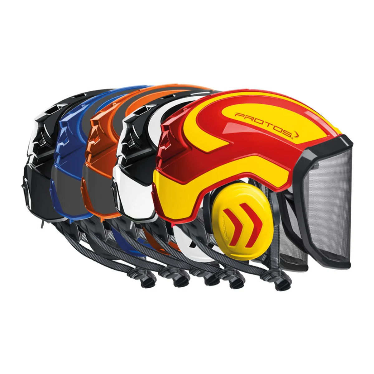 Protos GmbH Integral Arborist Helmet - Hi-Viz Protos GmbH Integral Arborist Helmet - Hi-Viz