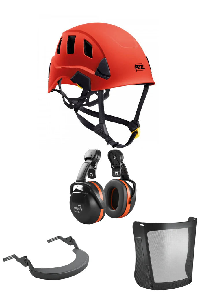 Petzl Strato Vent Climbing Helmet Bundle