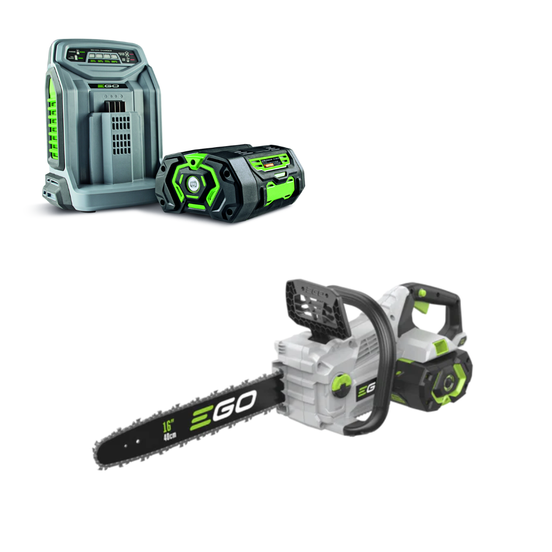Ego CS1600E Chainsaw Bundle