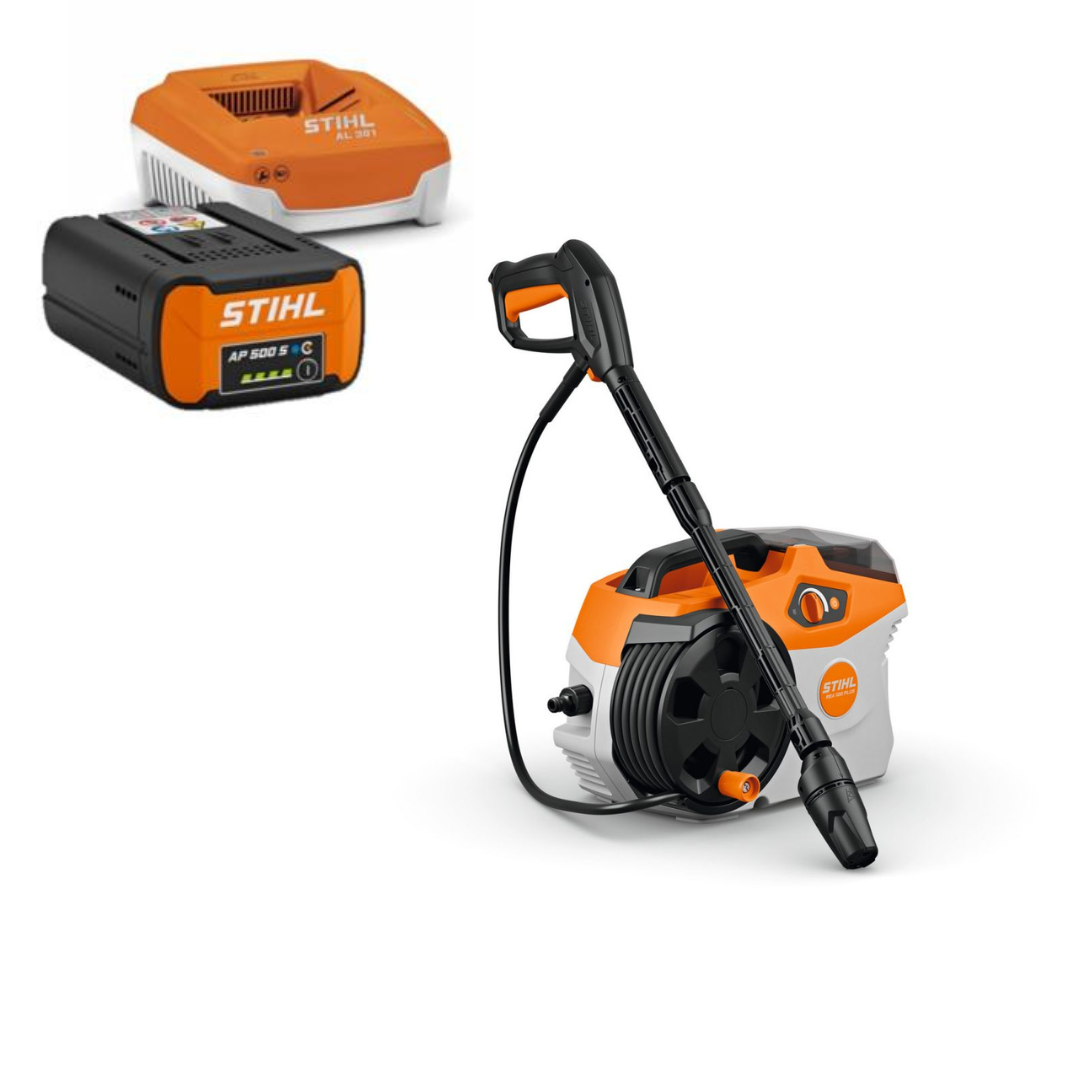 Stihl REA 100 PLUS Cordless Pressure Washer Bundle - AP System