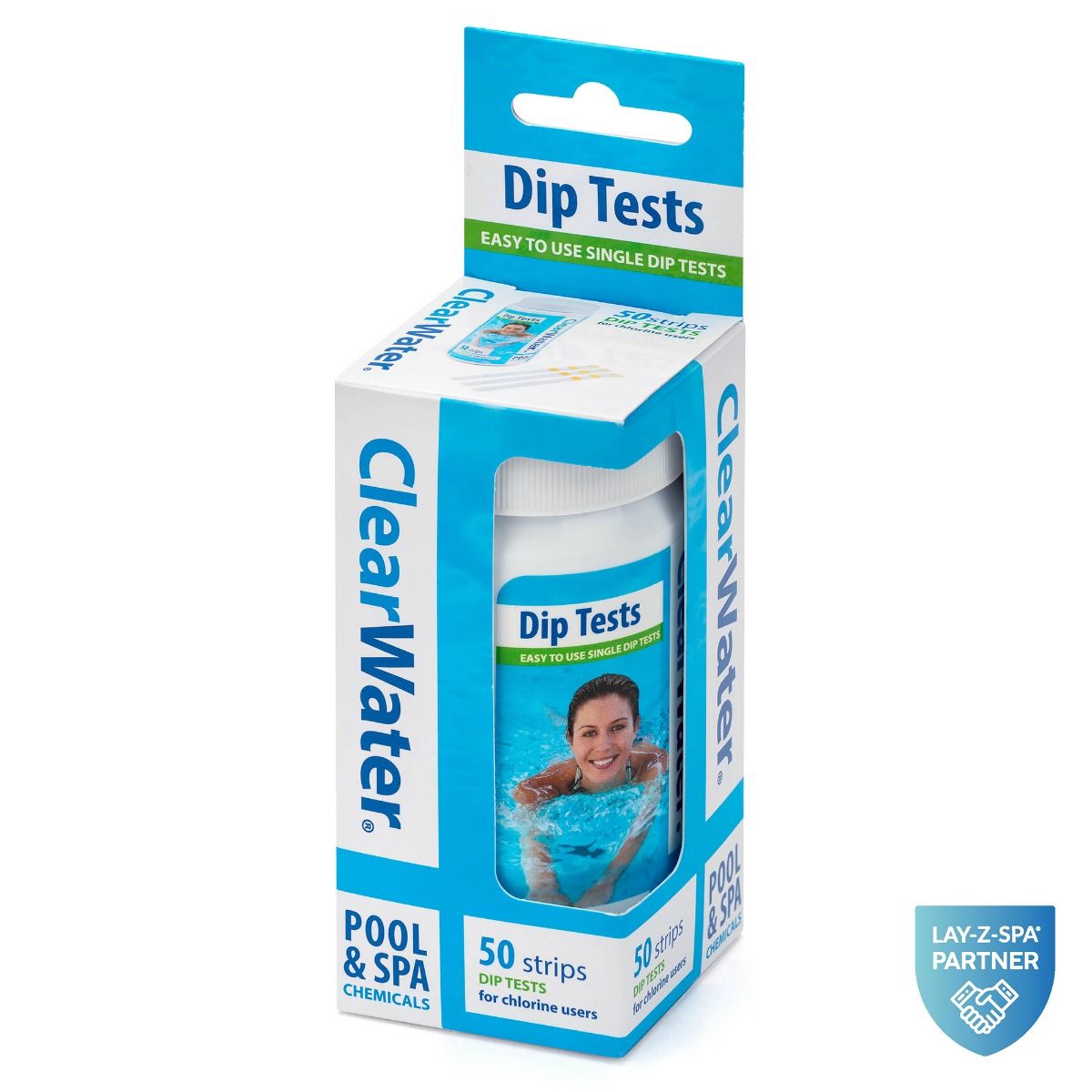 Clearwater PH, Alkaline & Chlorine Dip Test Strips (50PK)