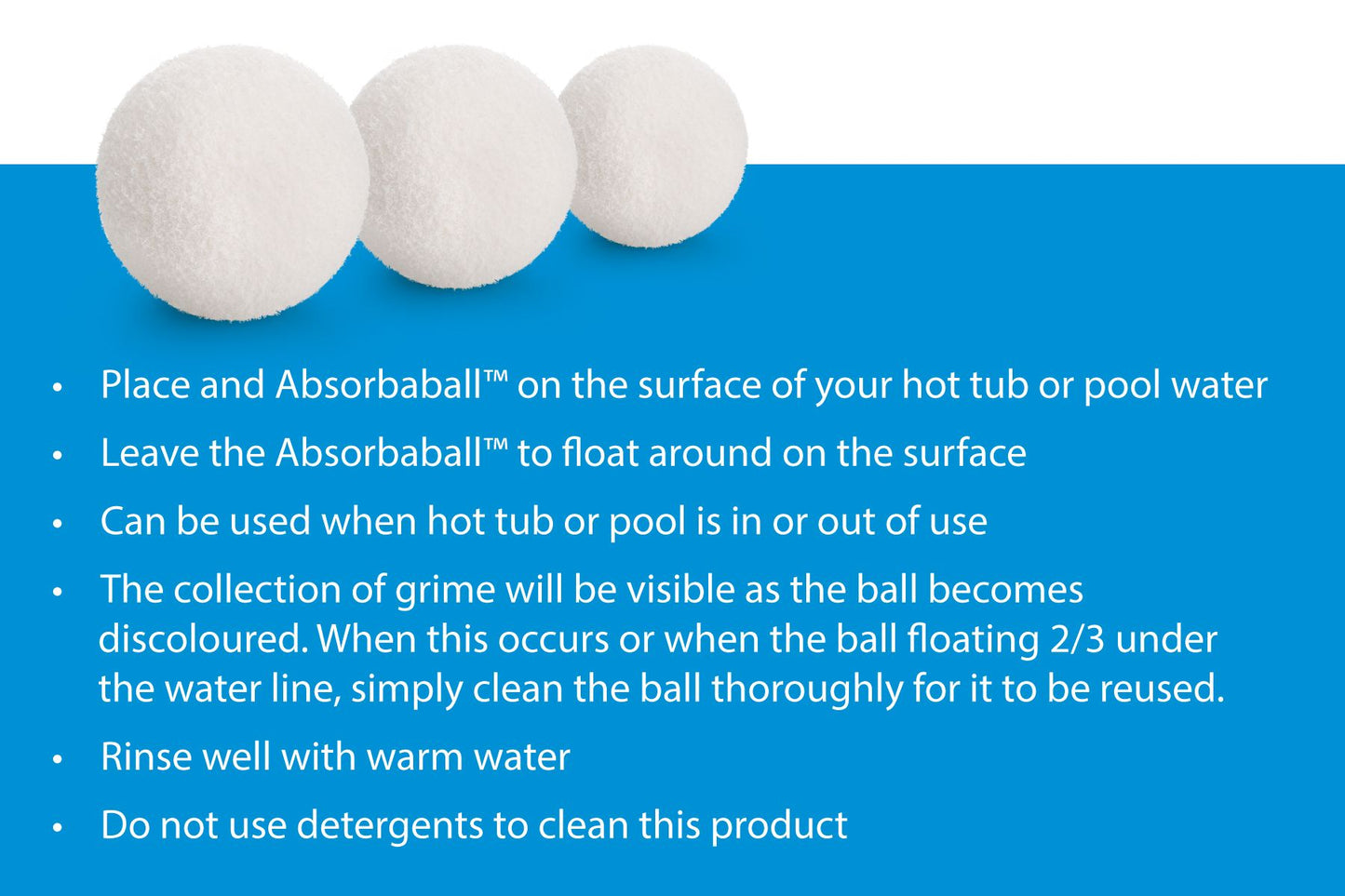 Clearwater Absorbaball 3 Pack