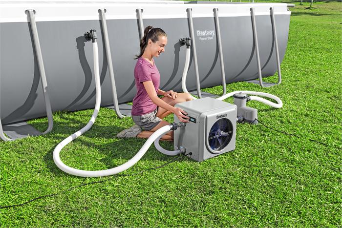 Bestway Flowclear 4 kW Above Ground Pool Heater Douglas Forest Garden