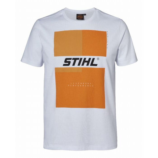 Stihl T-Shirt White/Orange