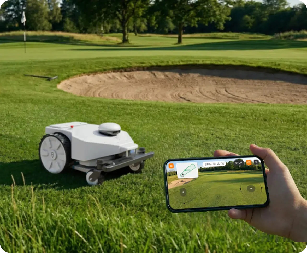 FJ Dynamics FRX Commercial Robotic Lawn Mower 96,000sq m