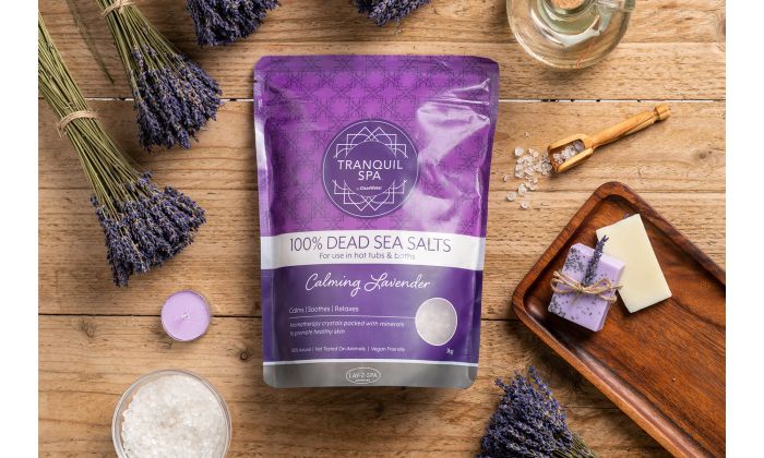 Tranquil Spa Dead Sea Salts ‑ Lavender