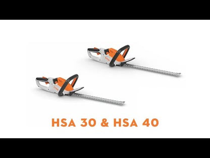 Stihl HSA 40 Cordless Hedgetrimmer 20" - AS System