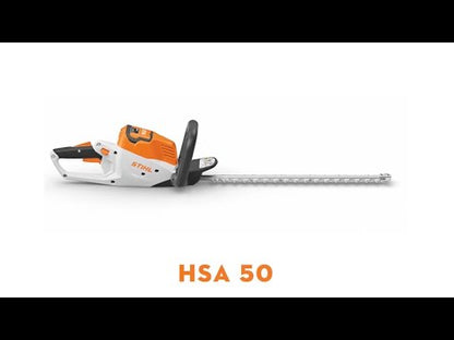 Stihl HSA 50 Cordless Hedgetrimmer 20" - AK System