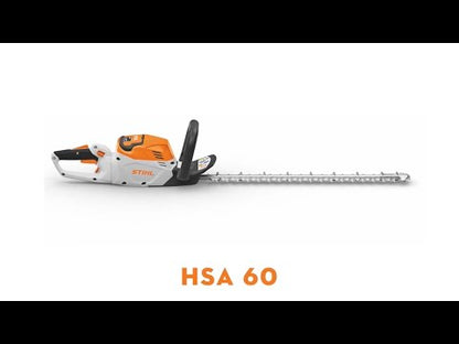 Stihl HSA 60 Cordless Hedgetrimmer 24" - AK System