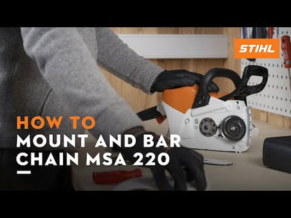 Stihl MSA 220 Cordless Chainsaw - AP System