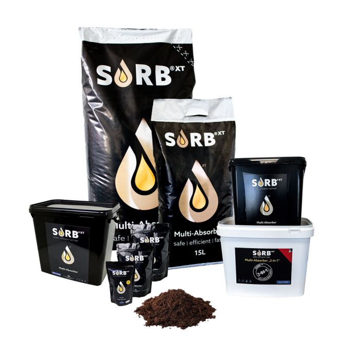 SORB XT 5L Sachet Organic Binder - Absorbs 3.6l