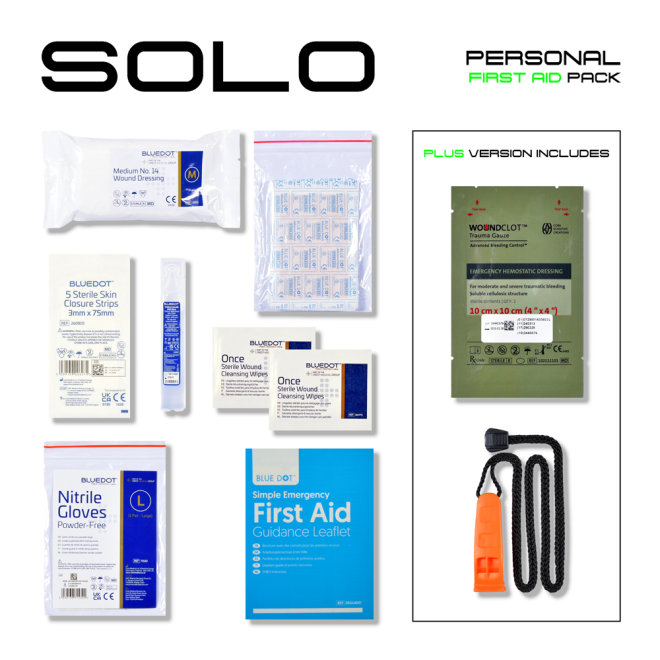 SOLO - Personal First Aid Pack