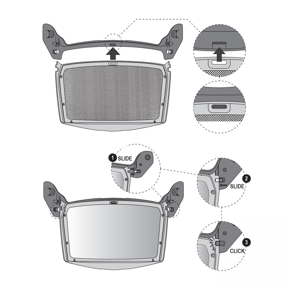 SOVOS Full Visor Carrier