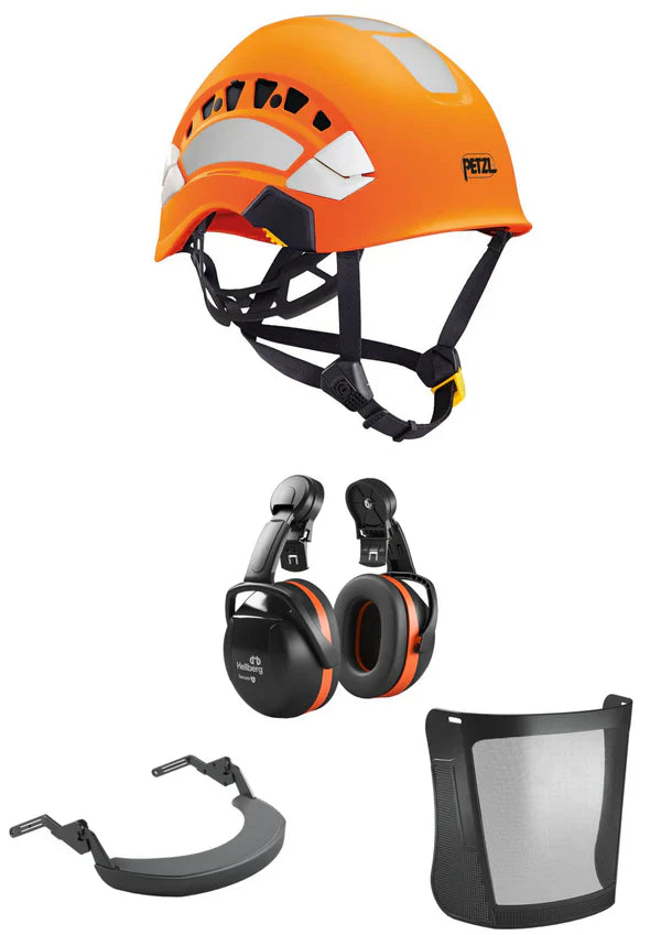 Petzl Vertex Vent Climbing Helmet Bundle